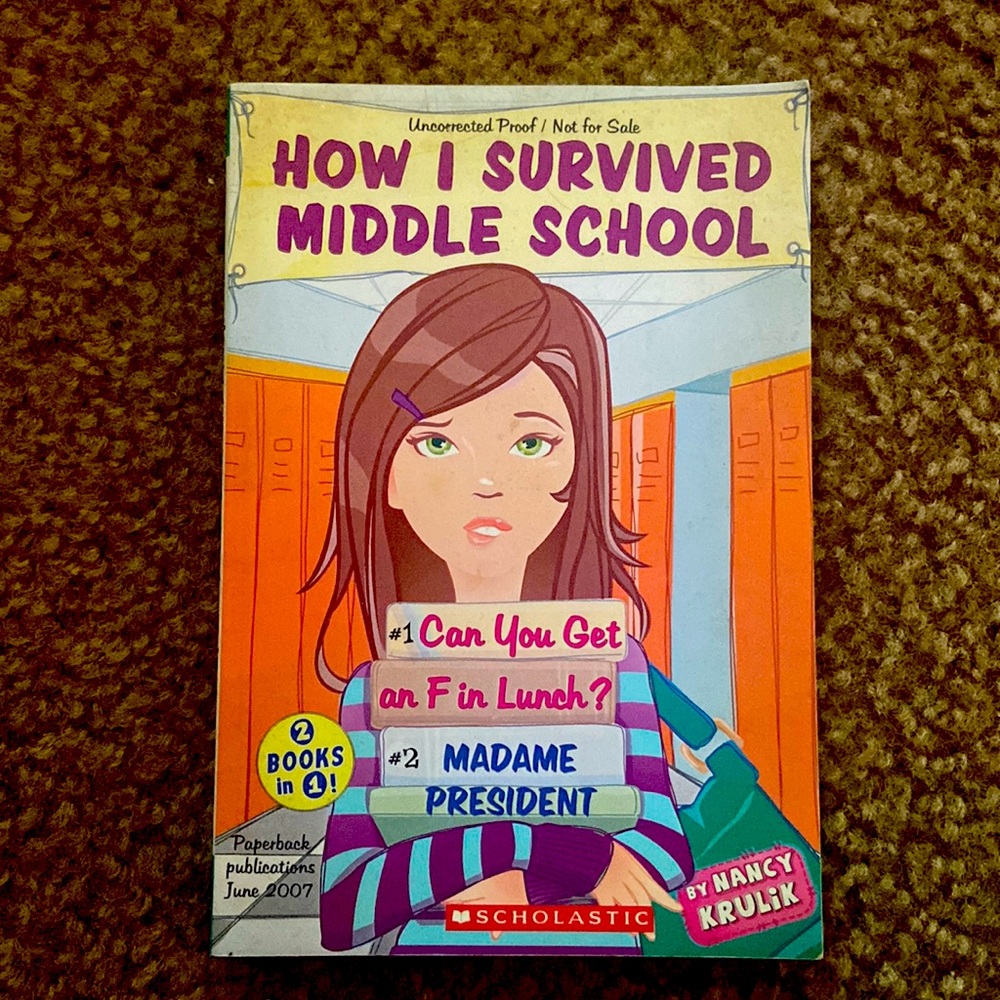 2 books in 1. How I Survived Middle School by Nancy Krulik